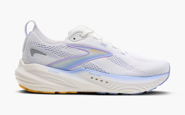 lilac running shoe 